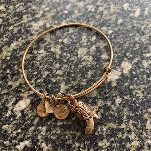 Alex and Ani with cowboy boot